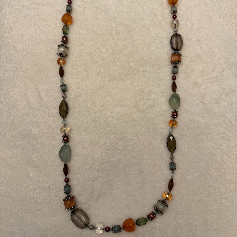 Premier Designs Multi colored stones necklace
